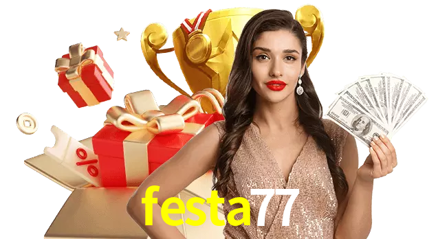 Jogue com dealers reais no festa77!